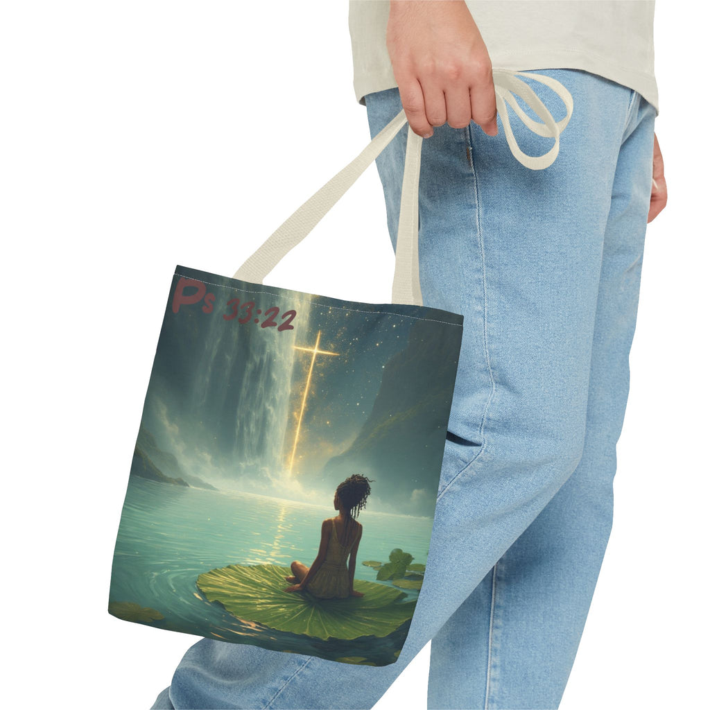 Waterfall Tote Bag | Meditative Art Tote