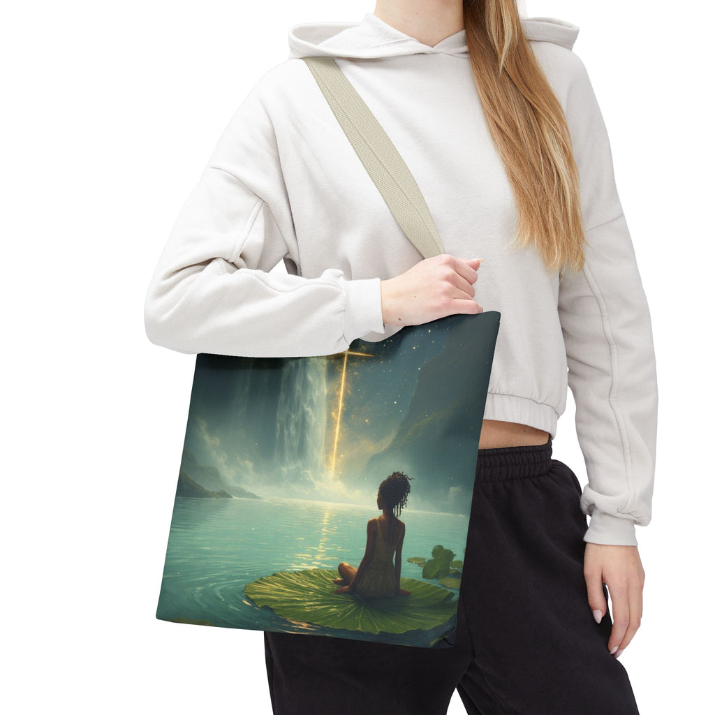 Waterfall Tote Bag | Meditative Art Tote
