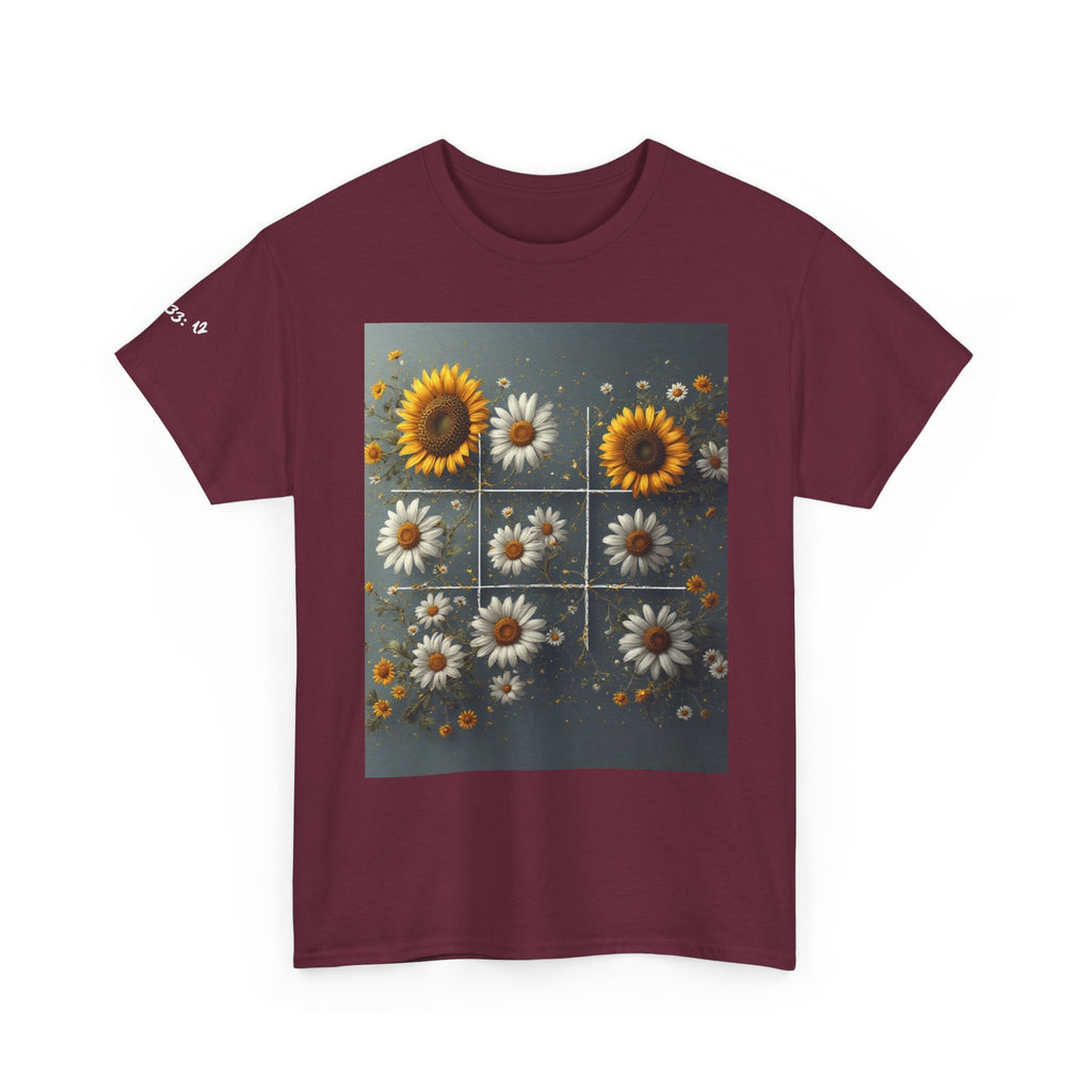 Flower Tic-Tac-Toe Tee