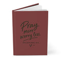 Pray More Worry Less Christian Prayer Journal