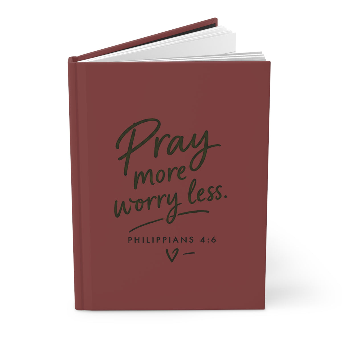 Pray More Worry Less Christian Prayer Journal