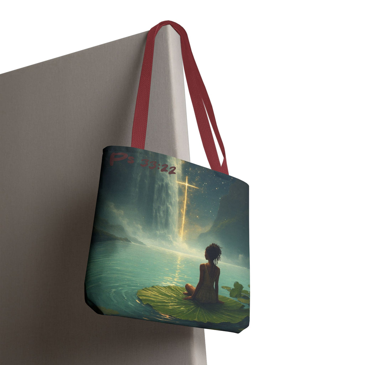 Waterfall Tote Bag | Meditative Art Tote