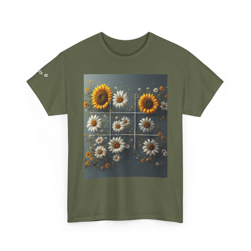 Flower Tic-Tac-Toe Tee