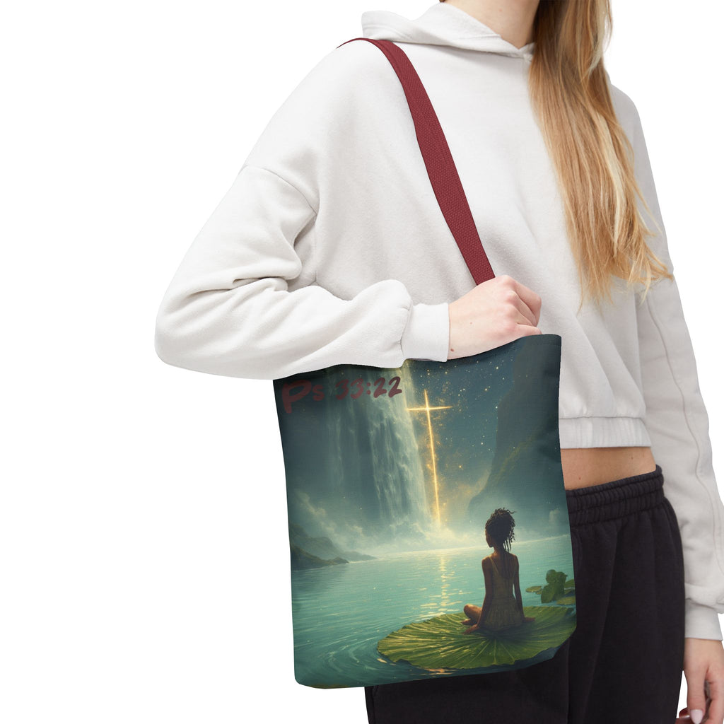 Waterfall Tote Bag | Meditative Art Tote