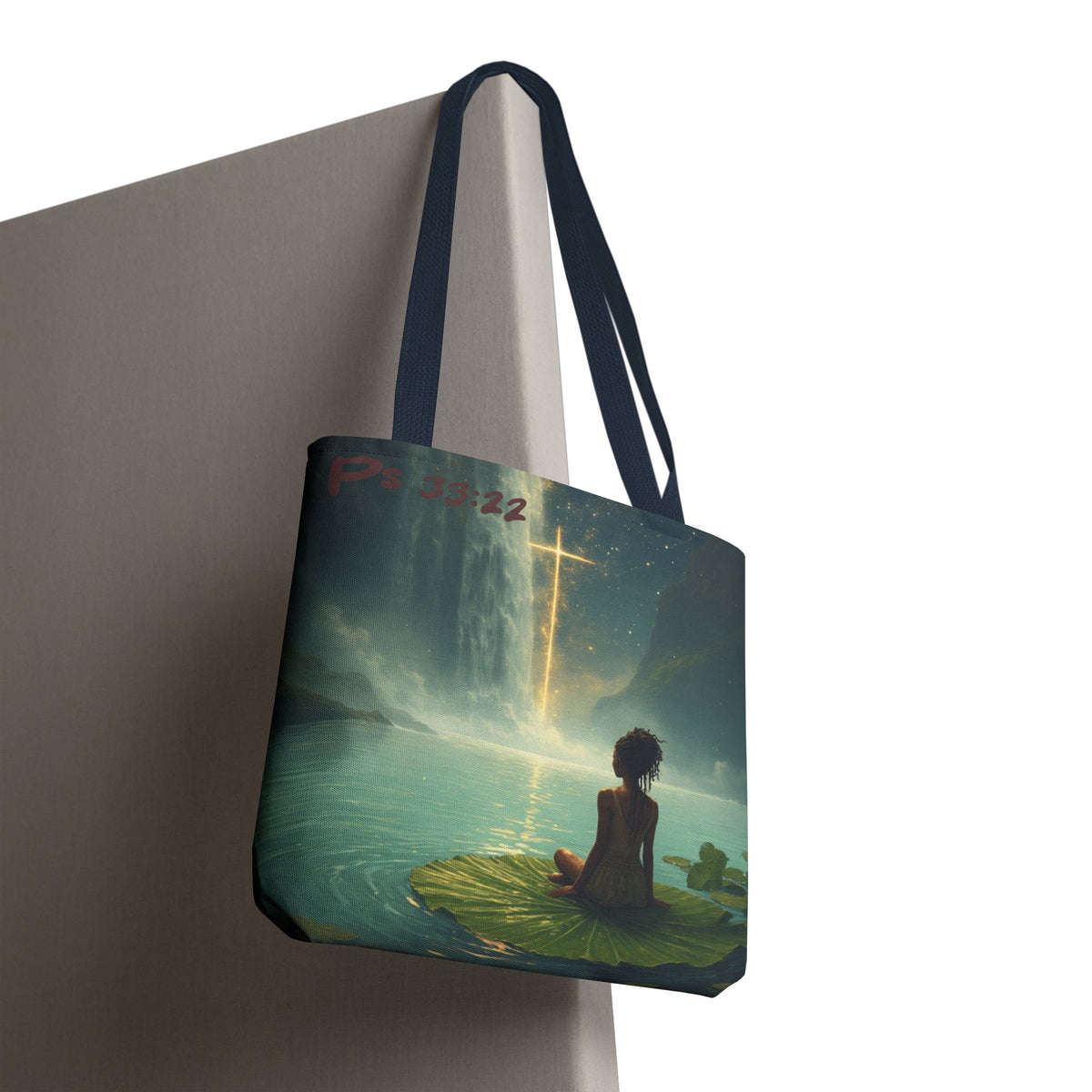 Waterfall Tote Bag | Meditative Art Tote