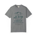 Philippians 4:13 T-Shirt — "I Can Do All Things Through Christ" Faith Tee