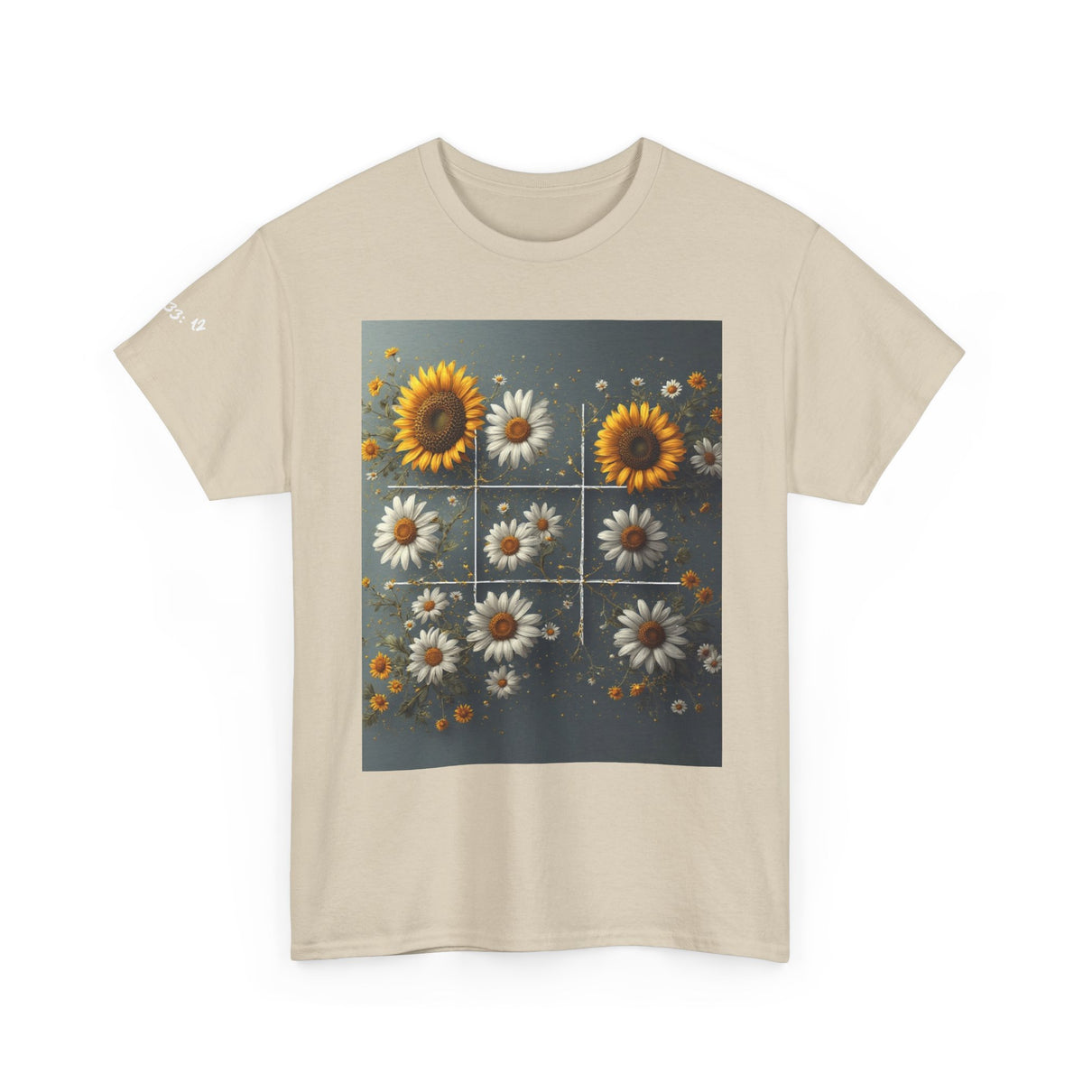 Flower Tic-Tac-Toe Tee