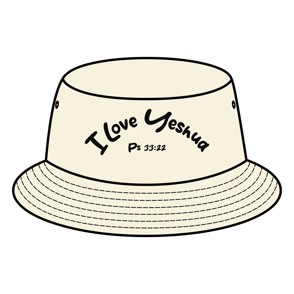 I Love Yeshua Bucket Hat