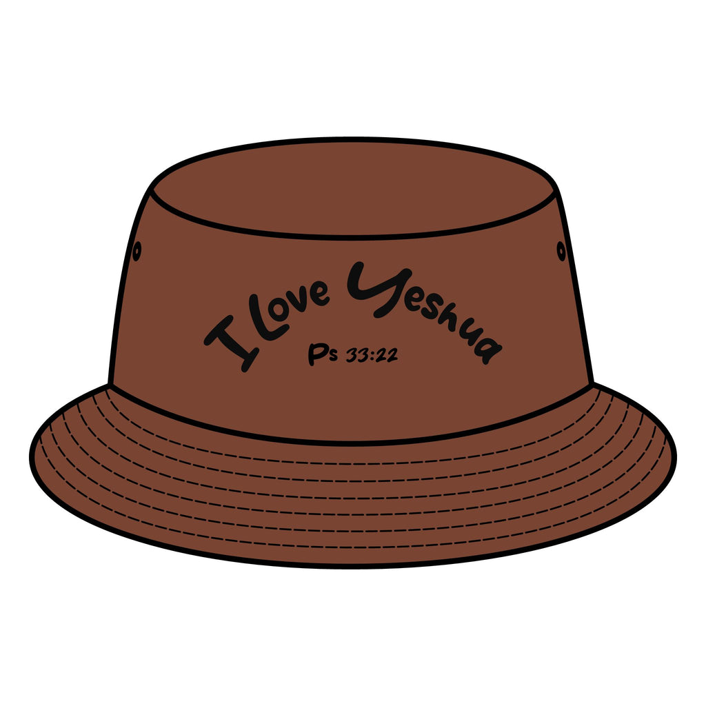 I Love Yeshua Bucket Hat