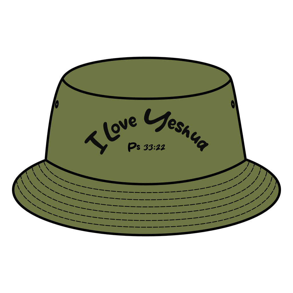 I Love Yeshua Bucket Hat