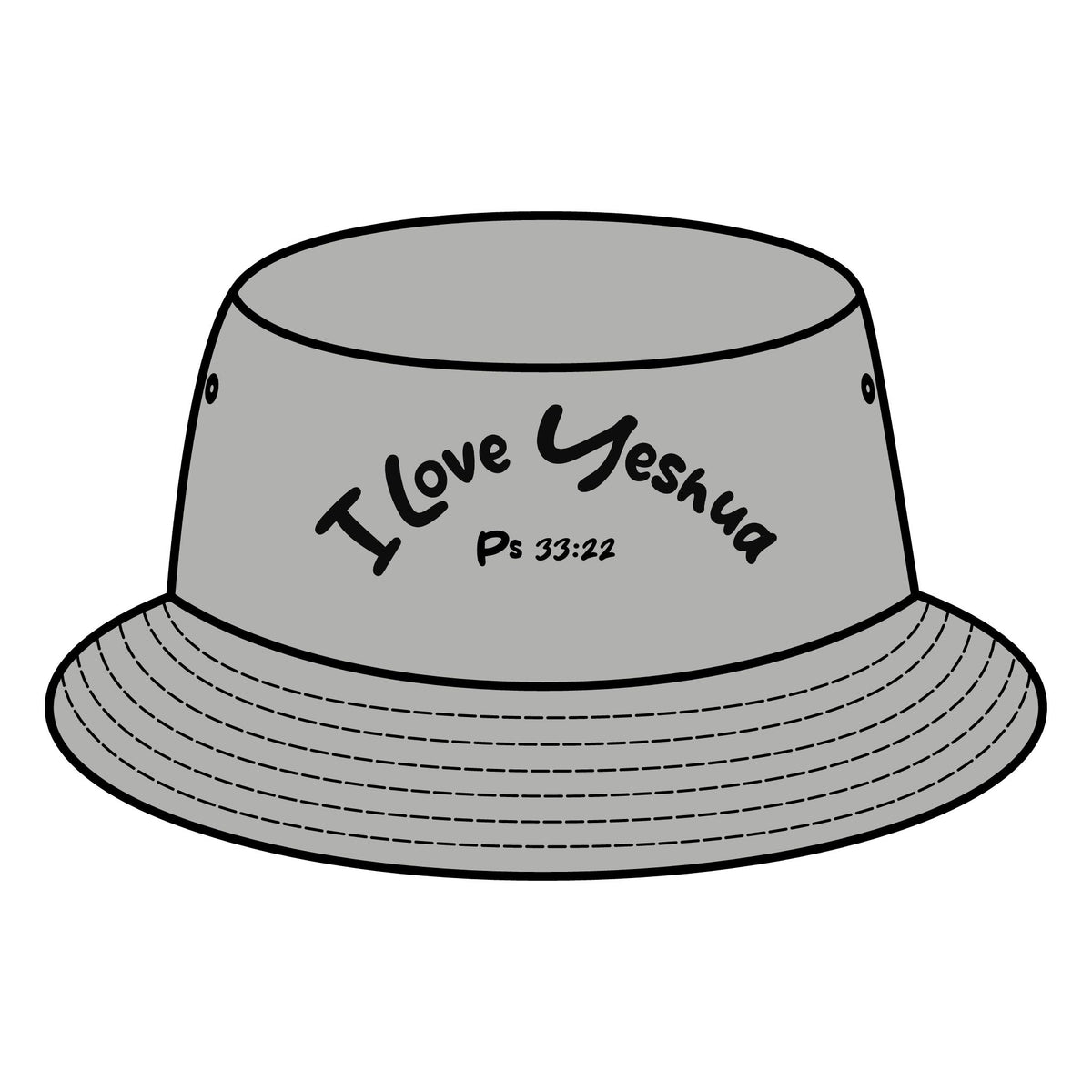 I Love Yeshua Bucket Hat