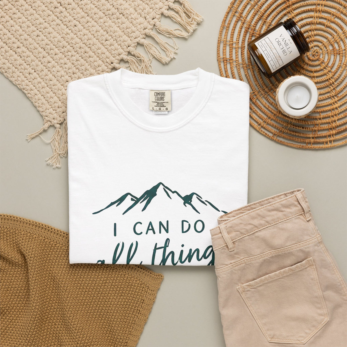 Philippians 4:13 T-Shirt — "I Can Do All Things Through Christ" Faith Tee