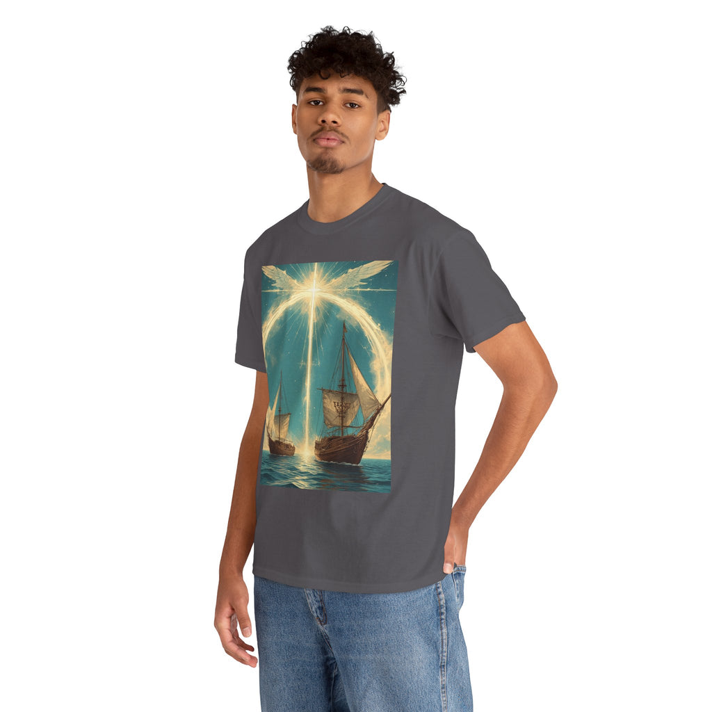 Sailing Ships Tee | Nautical Vintage Art T-Shirt