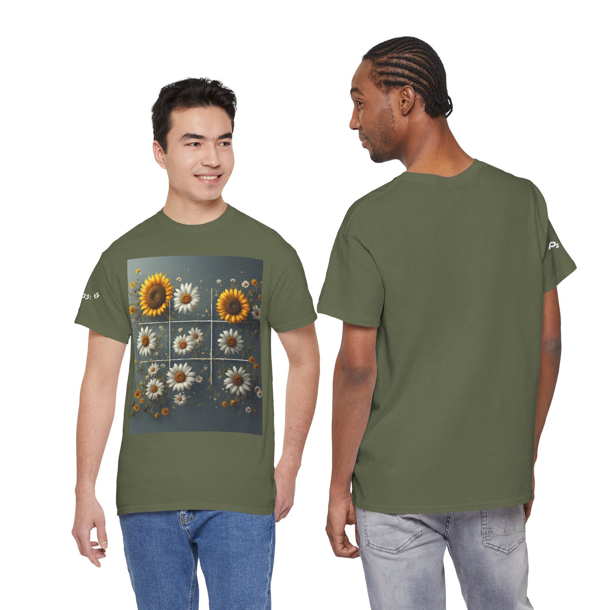 Flower Tic-Tac-Toe Tee