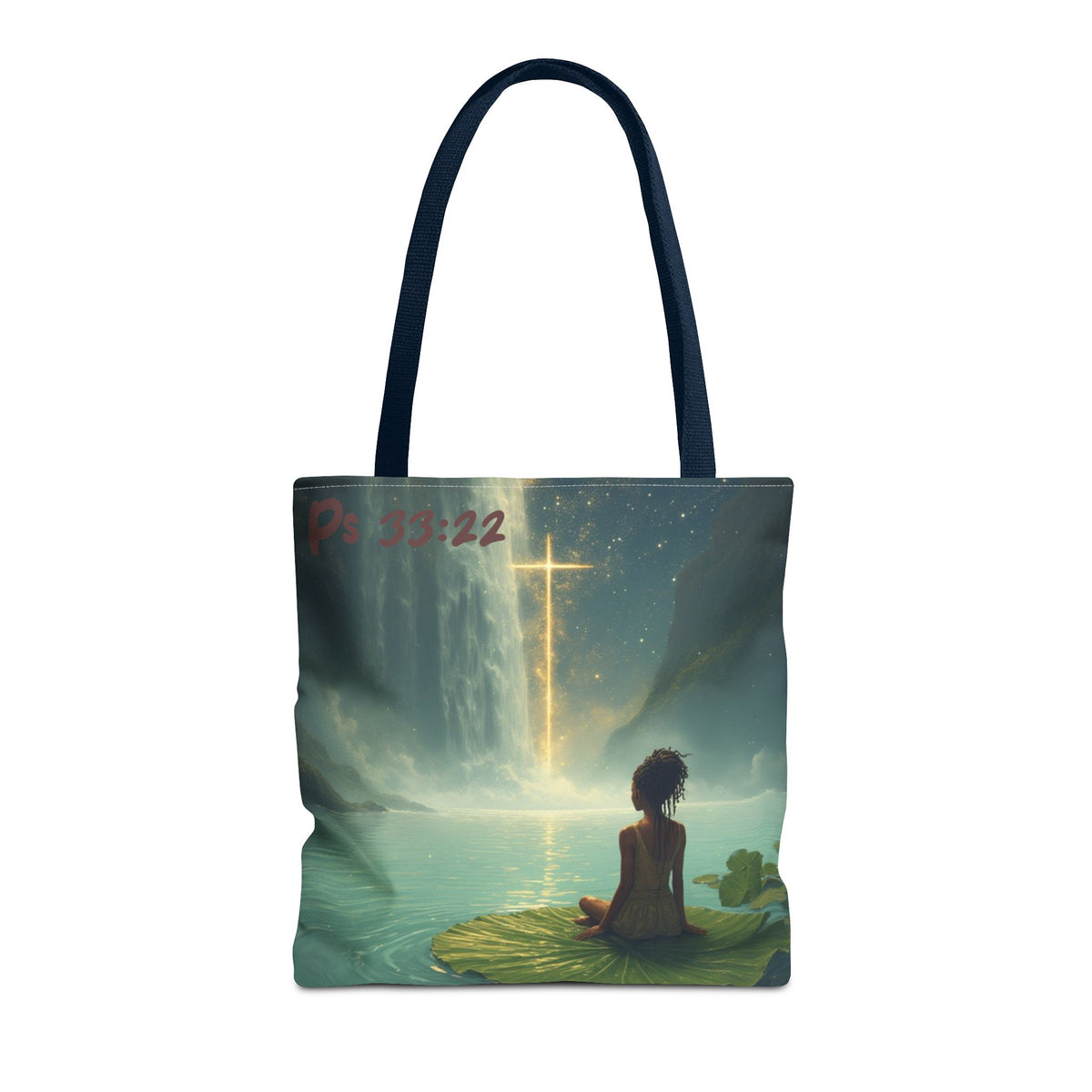 Waterfall Tote Bag | Meditative Art Tote