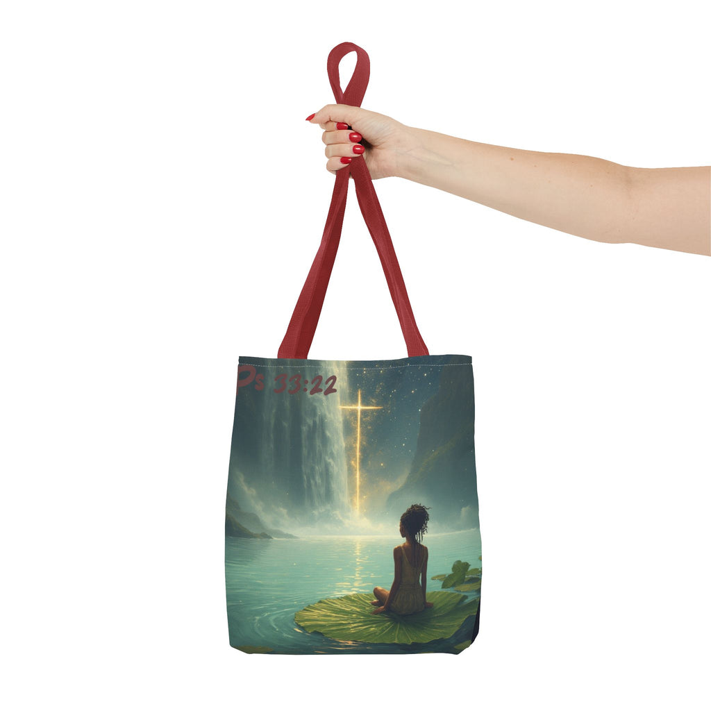 Waterfall Tote Bag | Meditative Art Tote