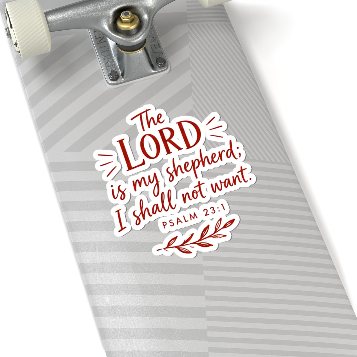 The Lord Is My Shepherd Sticker – Psalm 23:1 Christian Vinyl Decal