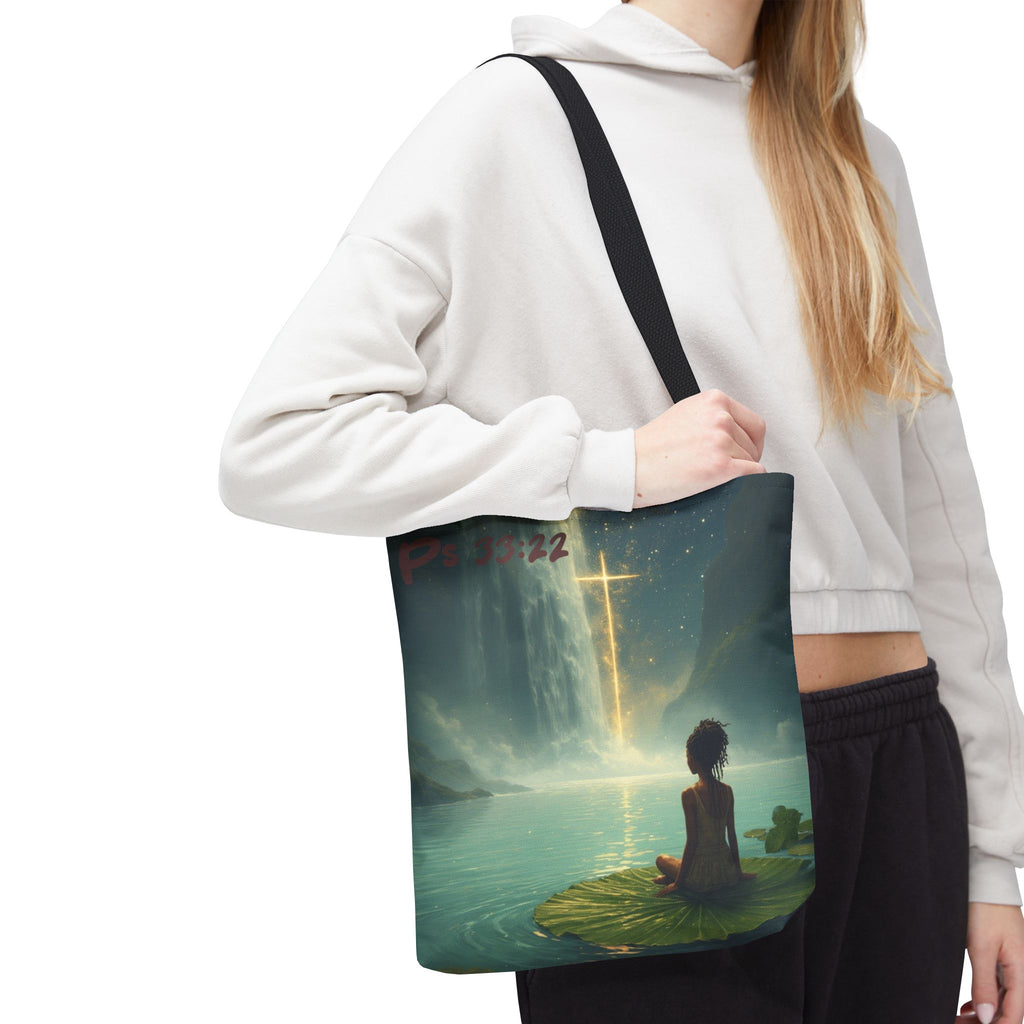Waterfall Tote Bag | Meditative Art Tote