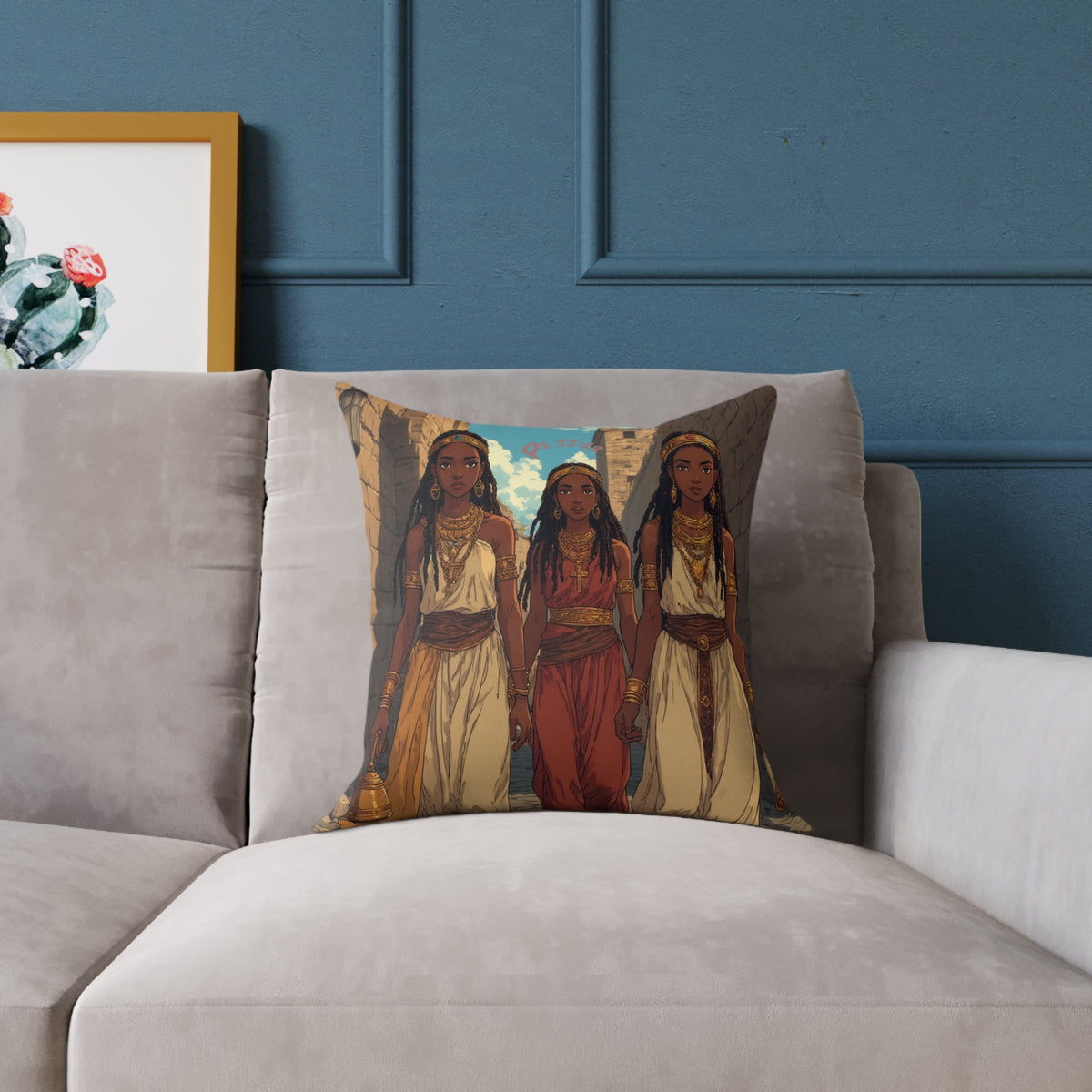 Trio of Queens Decorative Throw Pillow