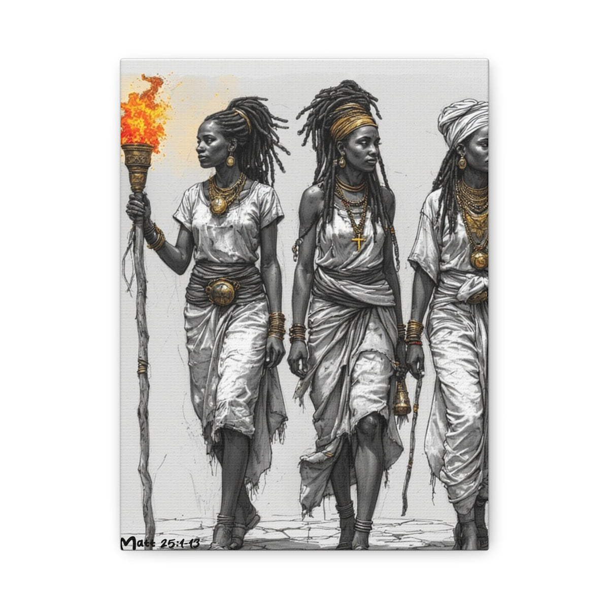 Canvas Wall Art — Wise Women Illustration