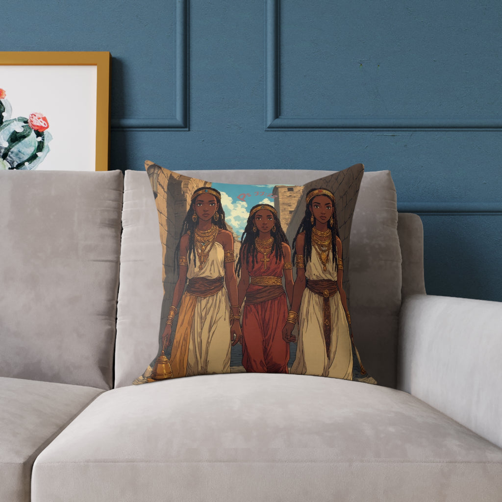 Trio of Queens Decorative Throw Pillow