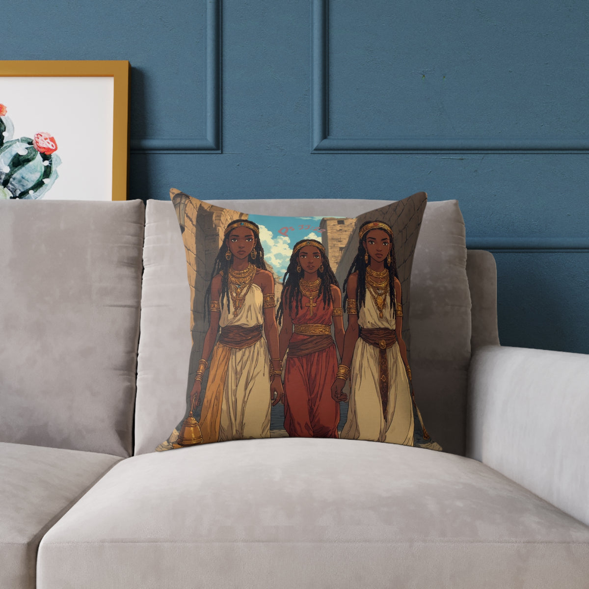 Trio of Queens Decorative Throw Pillow