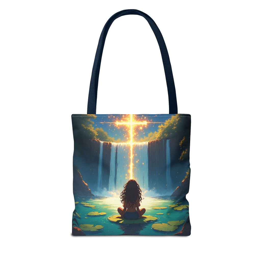 Waterfall Tote Bag | Meditative Art Tote