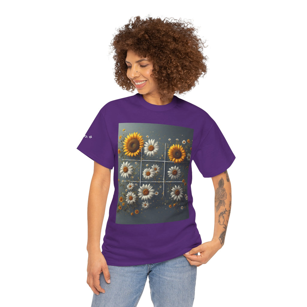 Flower Tic-Tac-Toe Tee