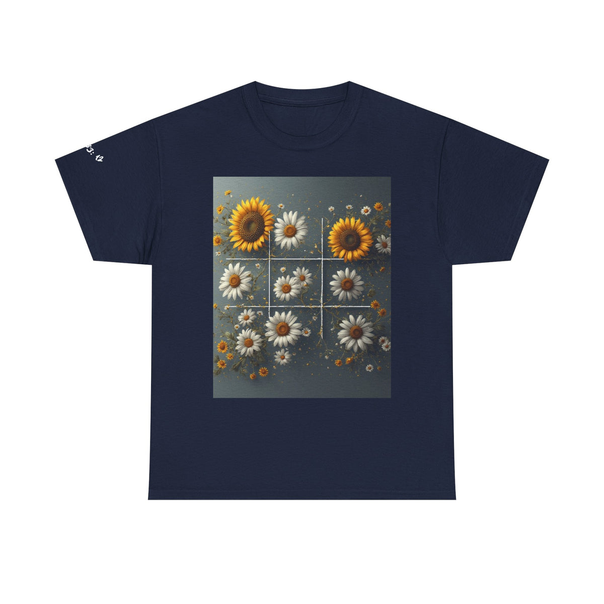 Flower Tic-Tac-Toe Tee
