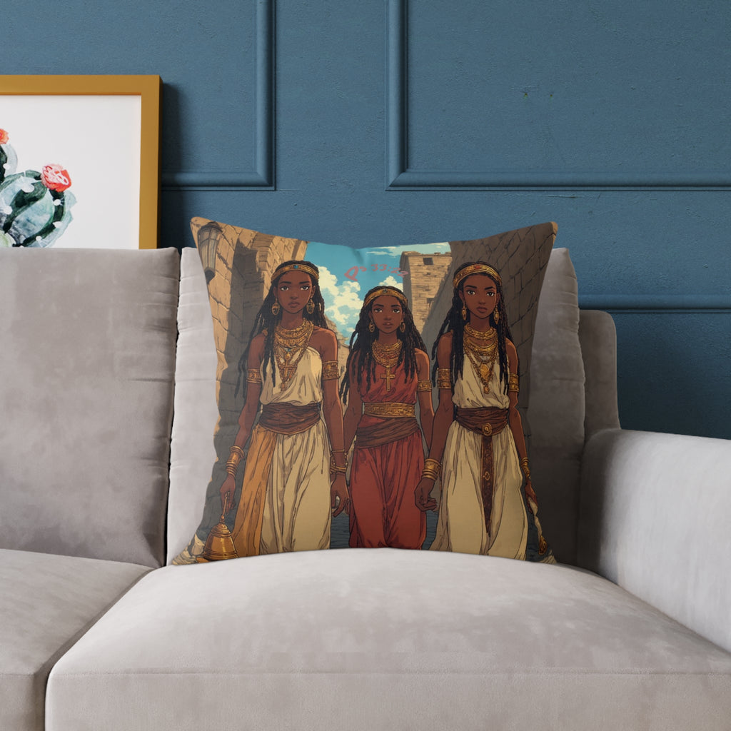 Trio of Queens Decorative Throw Pillow