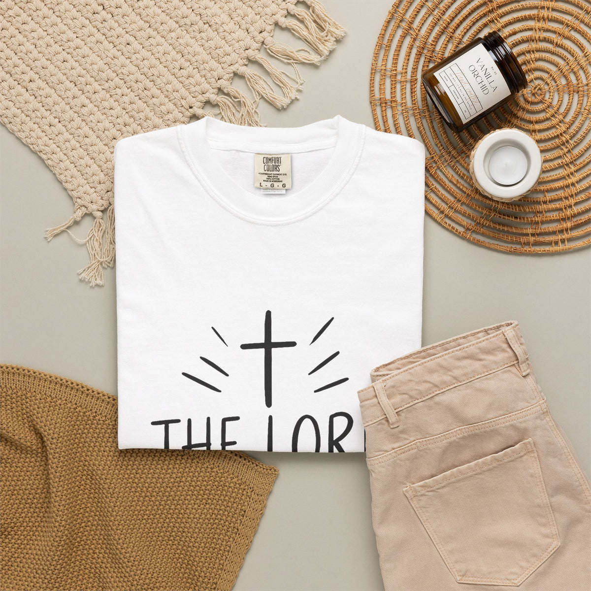 The Lord Is My Strength and My Shield Psalm 28:7 Faith T-Shirt