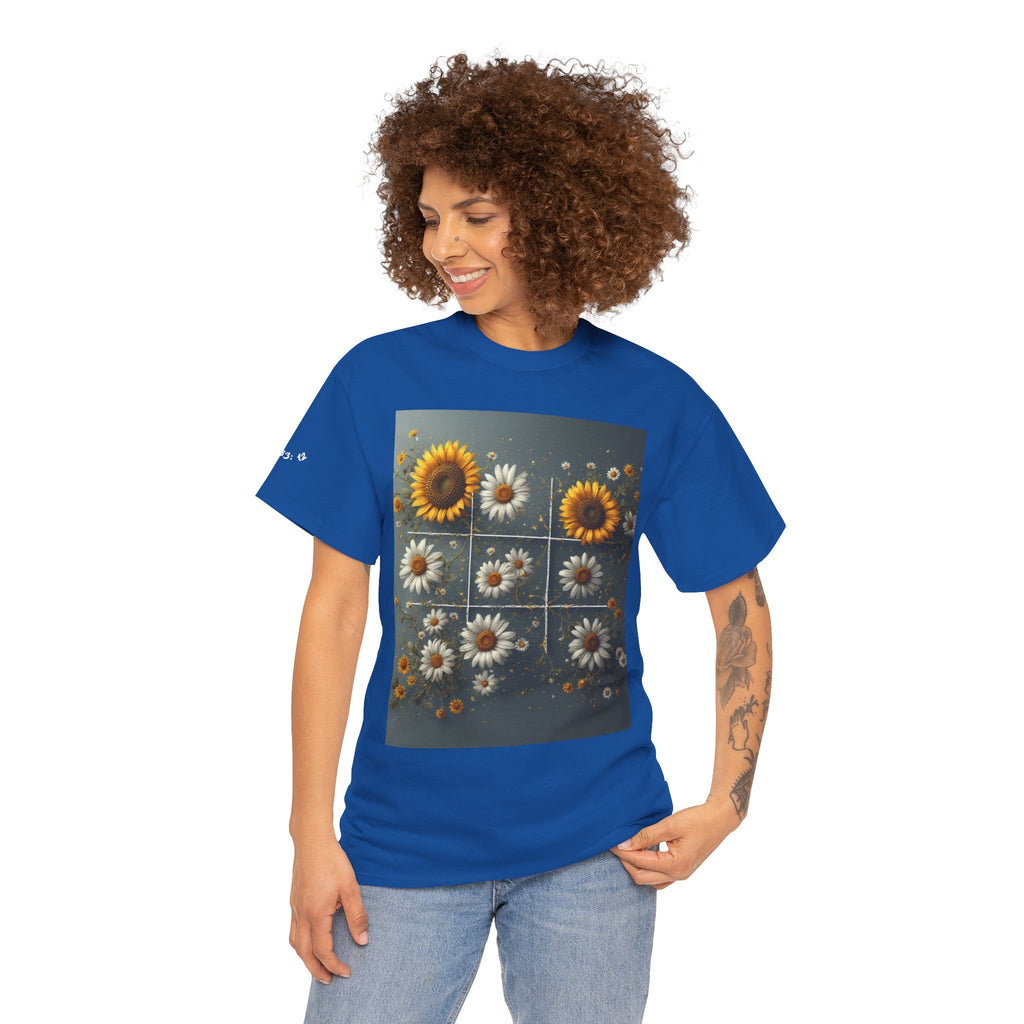 Flower Tic-Tac-Toe Tee