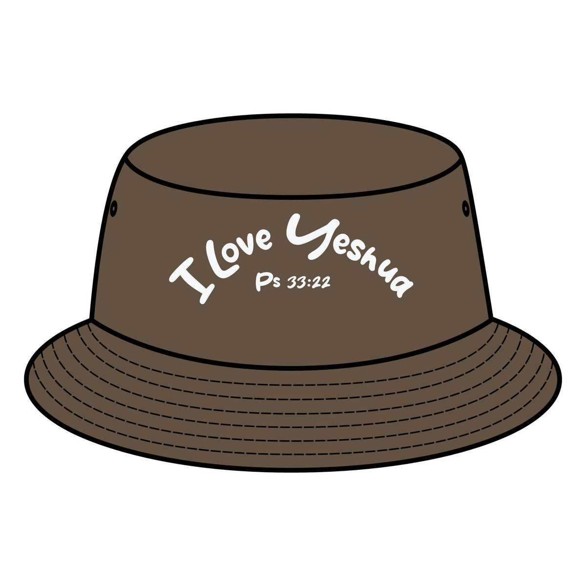 I Love Yeshua Bucket Hat