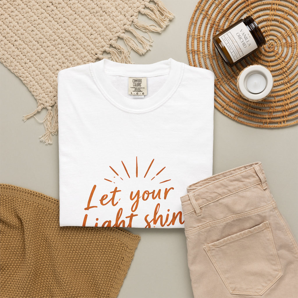 Let Your Light Shine — Matthew 5:16 Tee