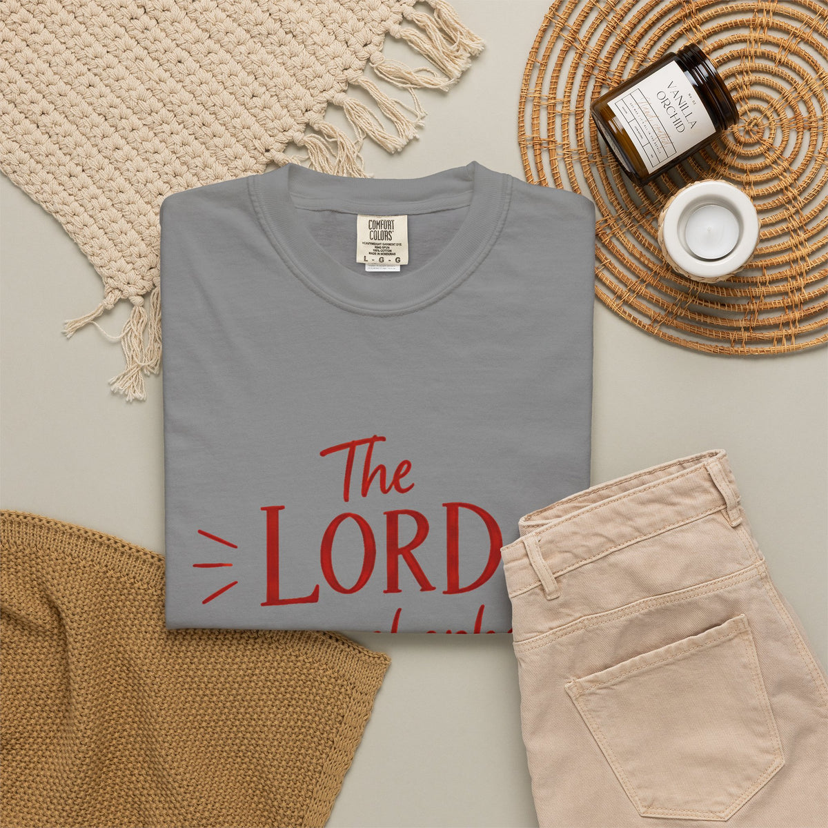 Psalm 23:1 'The Lord Is My Shepherd' T-Shirt