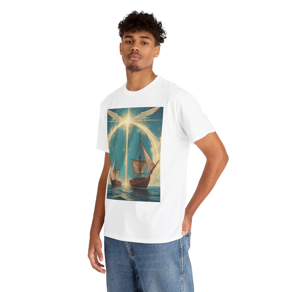 Sailing Ships Tee | Nautical Vintage Art T-Shirt
