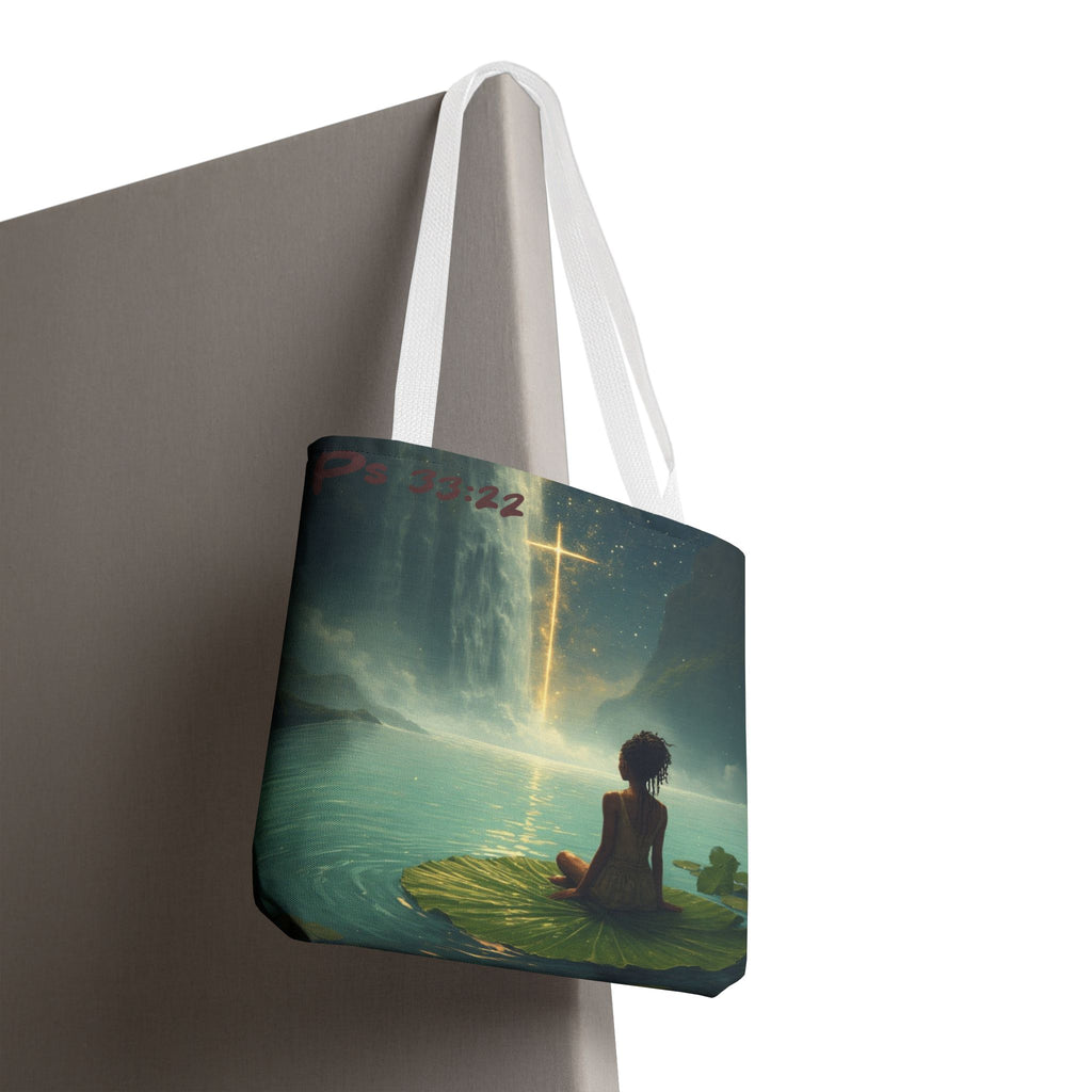 Waterfall Tote Bag | Meditative Art Tote