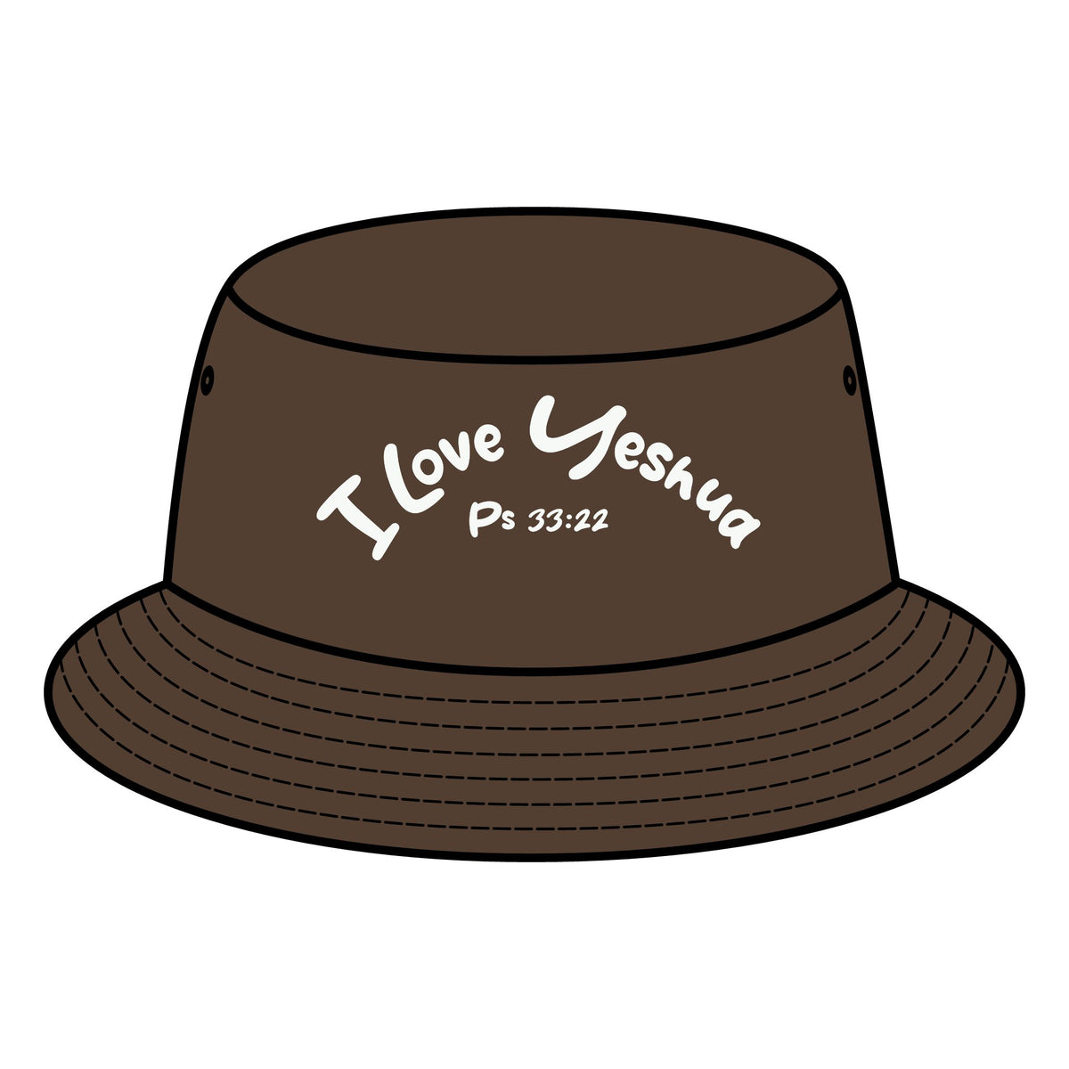 I Love Yeshua Bucket Hat