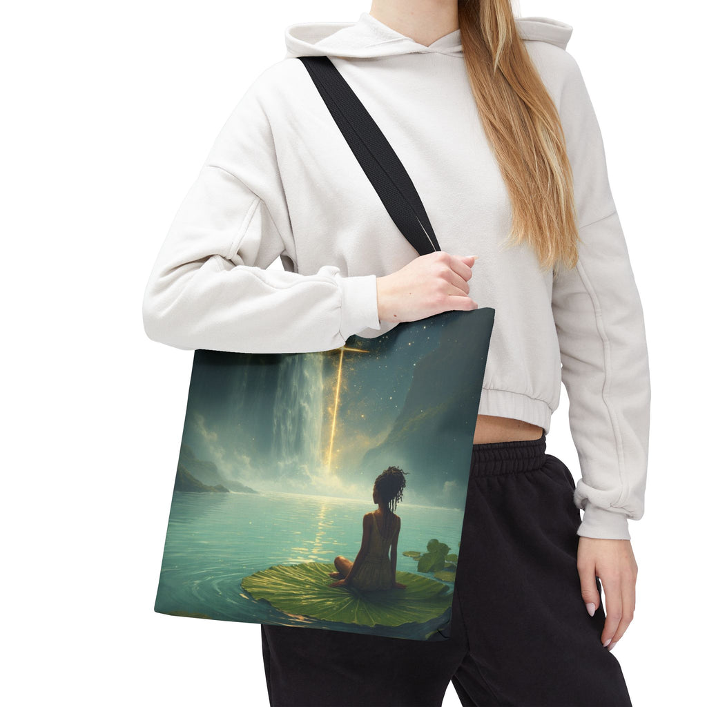 Waterfall Tote Bag | Meditative Art Tote