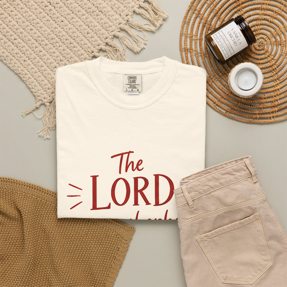 Psalm 23:1 'The Lord Is My Shepherd' T-Shirt