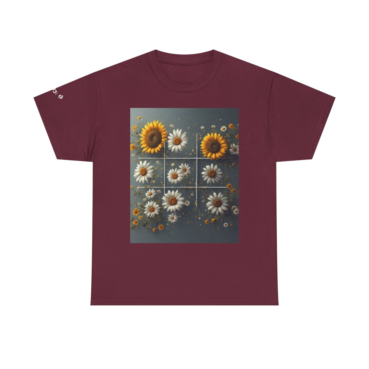 Flower Tic-Tac-Toe Tee