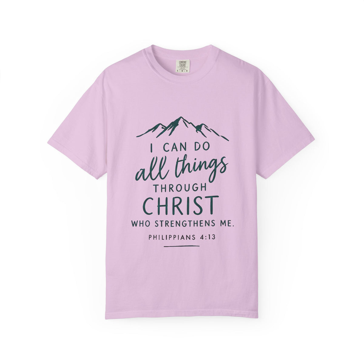 Philippians 4:13 T-Shirt — "I Can Do All Things Through Christ" Faith Tee
