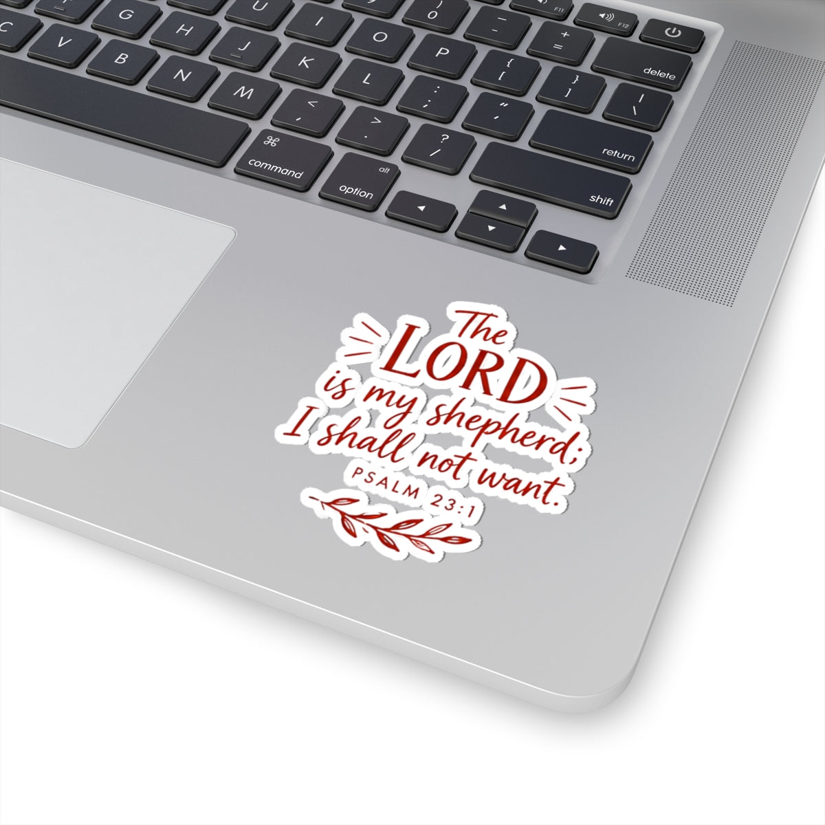 The Lord Is My Shepherd Sticker – Psalm 23:1 Christian Vinyl Decal