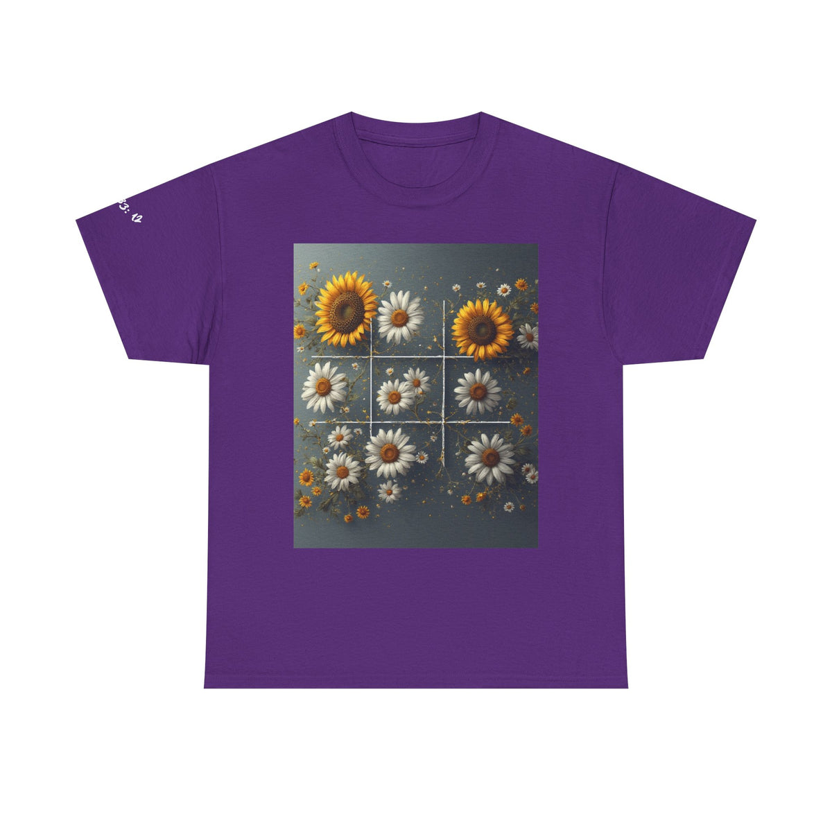Flower Tic-Tac-Toe Tee