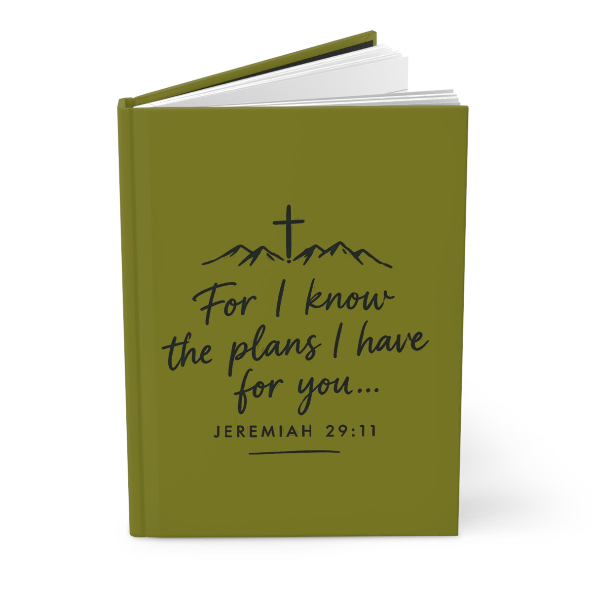 Jeremiah 29:11 Christian Hardcover Journal