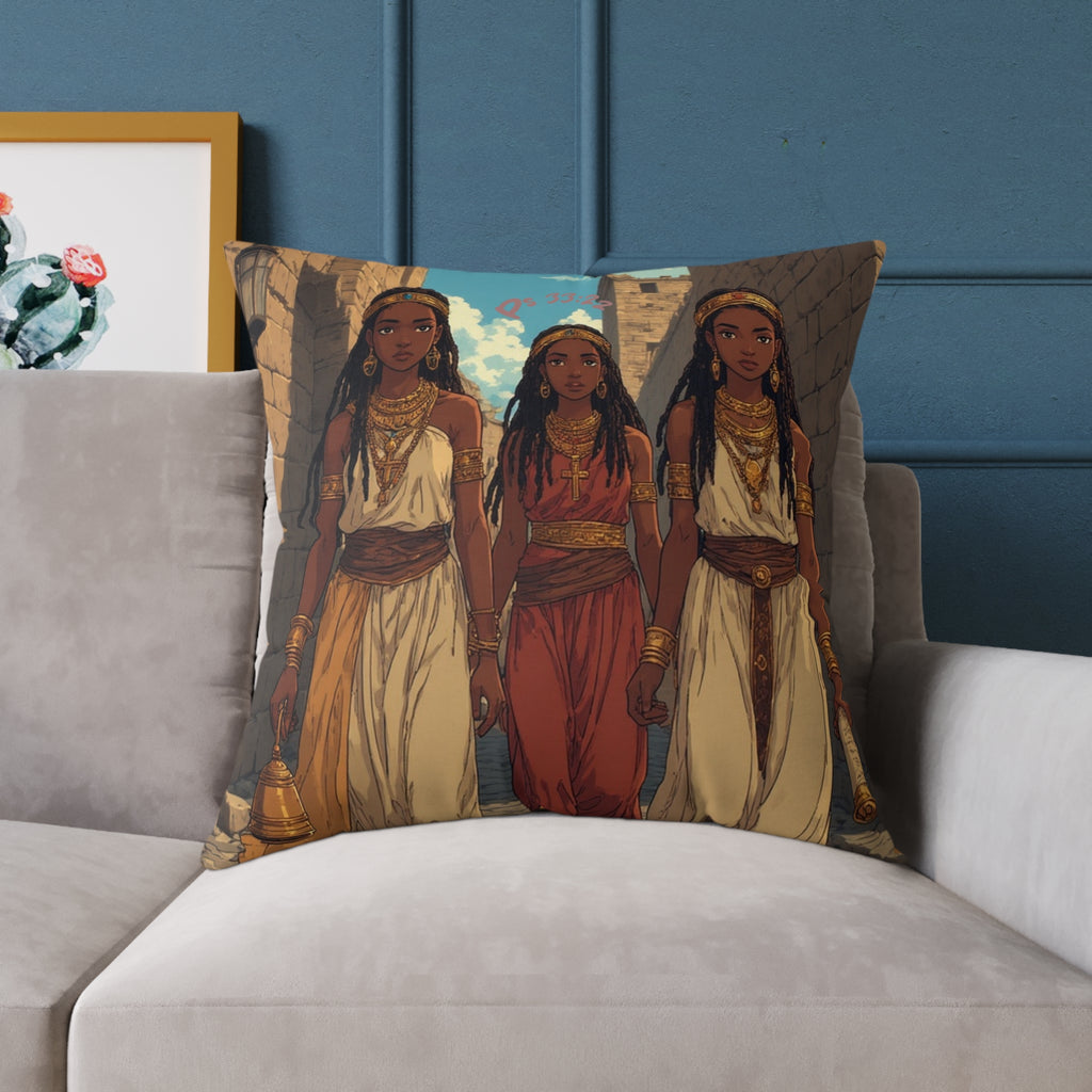 Trio of Queens Decorative Throw Pillow