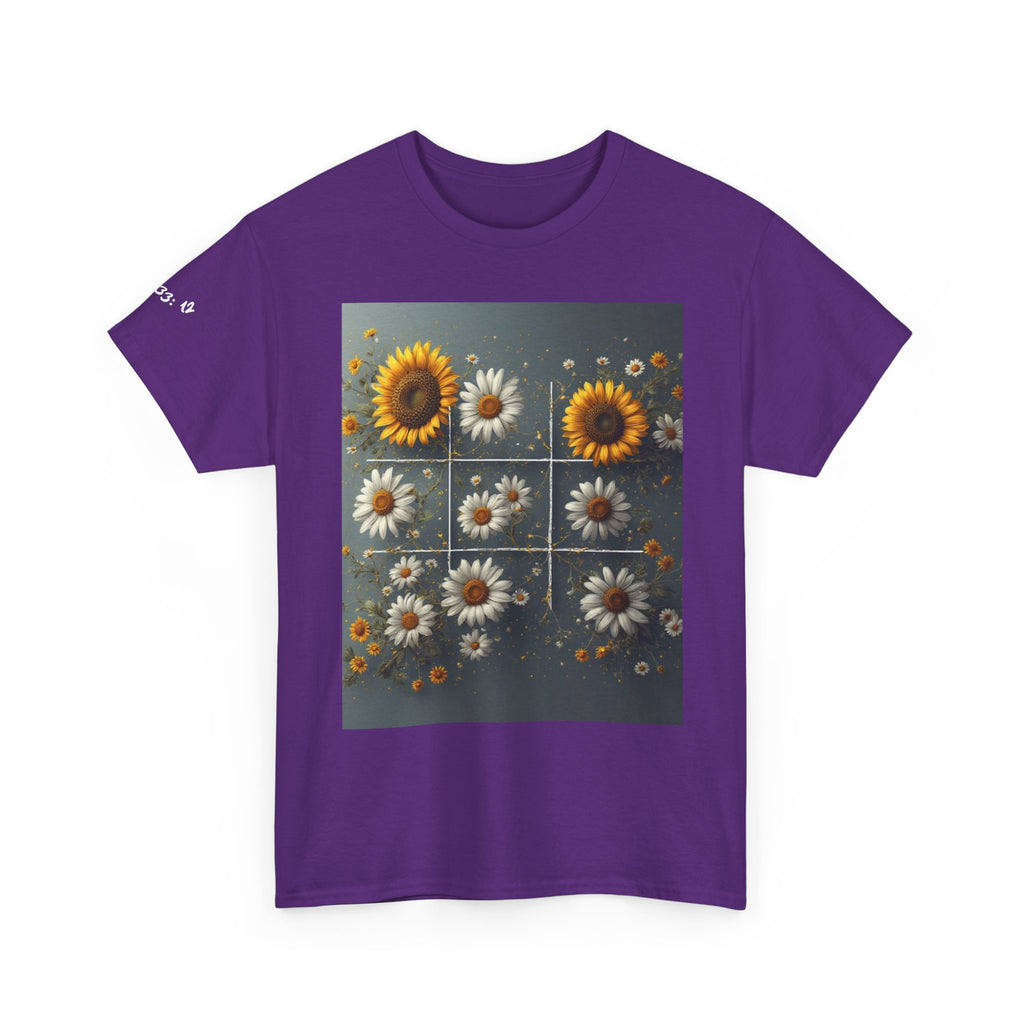 Flower Tic-Tac-Toe Tee