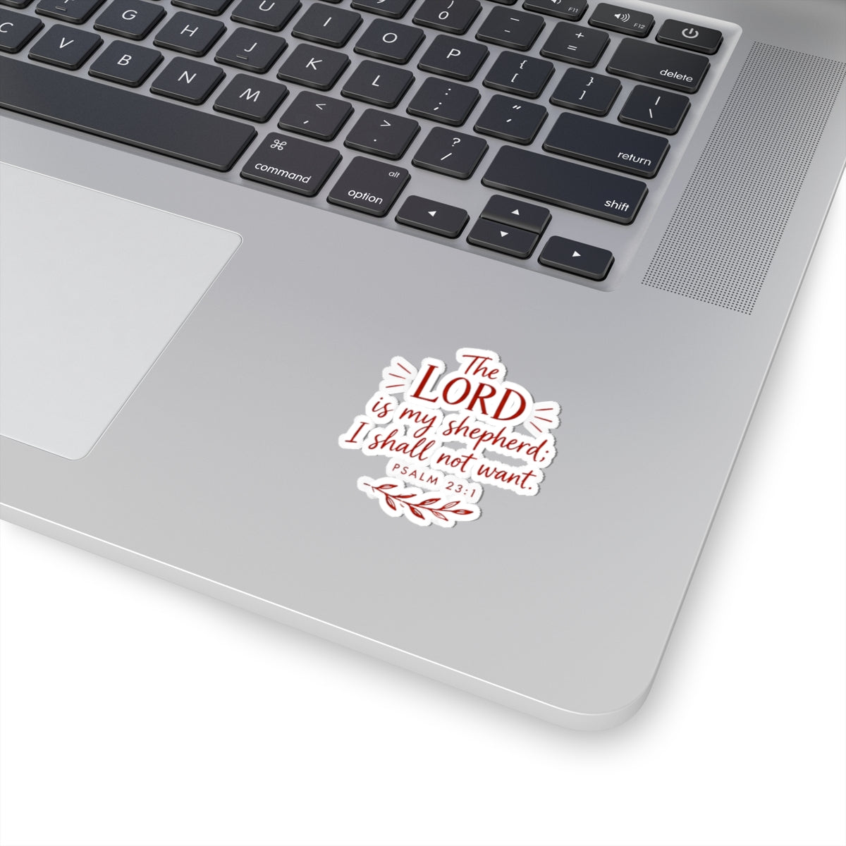 The Lord Is My Shepherd Sticker – Psalm 23:1 Christian Vinyl Decal