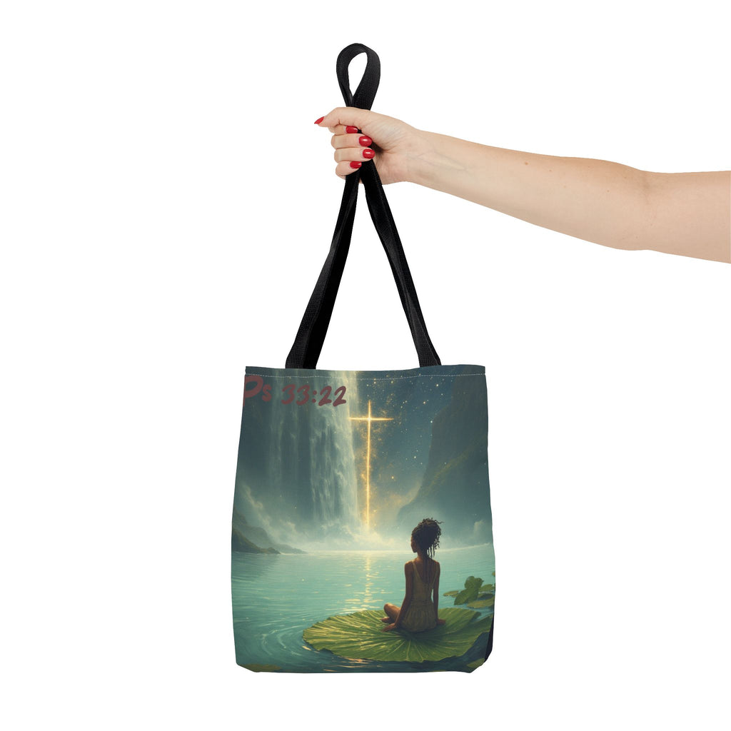 Waterfall Tote Bag | Meditative Art Tote