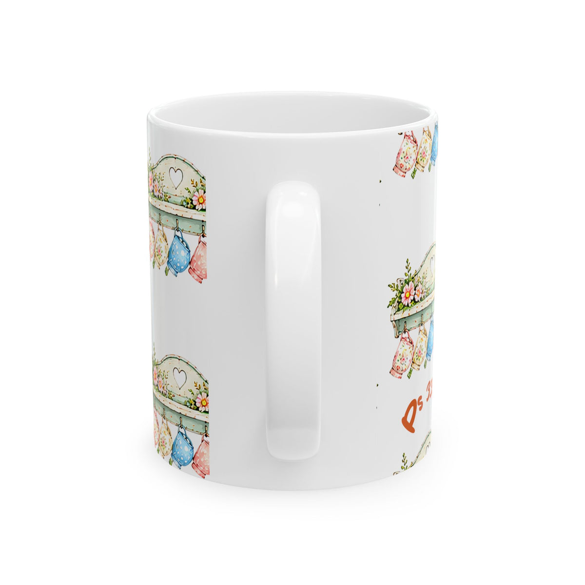 Floral Cottagecore Ceramic Mug